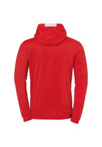 Kempa Sweat zippé - rot weiß