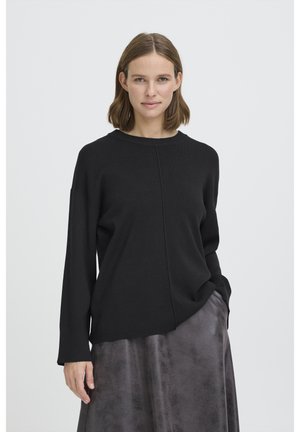 b.young MMORLA LOOSE - Neule - black