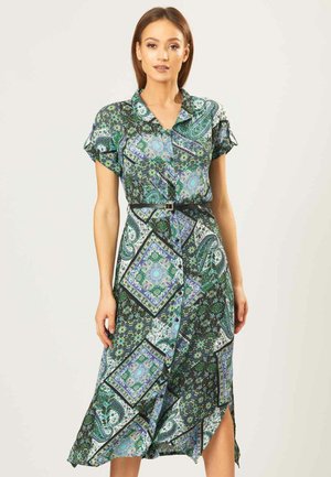 Shirt dress - green