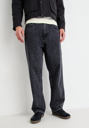 MATRIX PANT - Jeans Relaxed Fit - black/matt wash