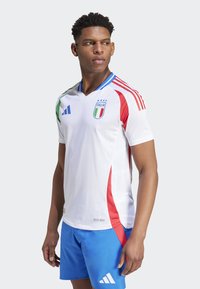 adidas Performance ITALY FIGC AWAY AUTHENTIC JERSEY - Fotbollströjor - white