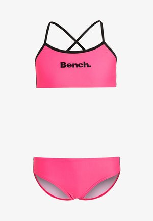Bench, BENCH BUSTIER BIKINI SET - Bikini - pink/black