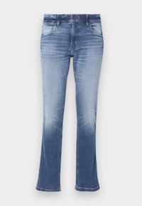 GREENSBORO - Egyenes szárú farmer - mid authentic wash