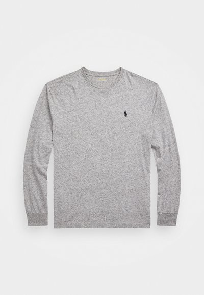 Polo Ralph Lauren CLASSIC FIT JERSEY LONG SLEEVE T SHIRT - Top s dlouhým rukávem - dark vintage heather