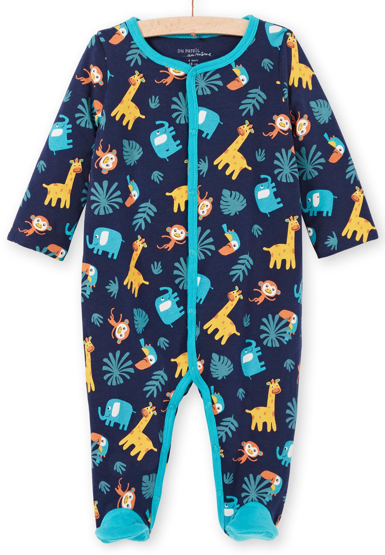 Du Pareil au Même NAVY - Tuta jumpsuit - dark blue/blu scuro - Zalando.it