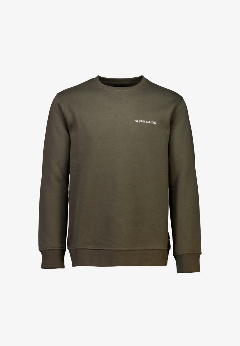 Junk De Luxe LOGO - Sweater - dk army