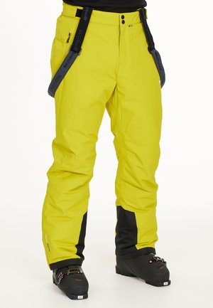 SKI FAIRFAX - Ski pants - citronelle