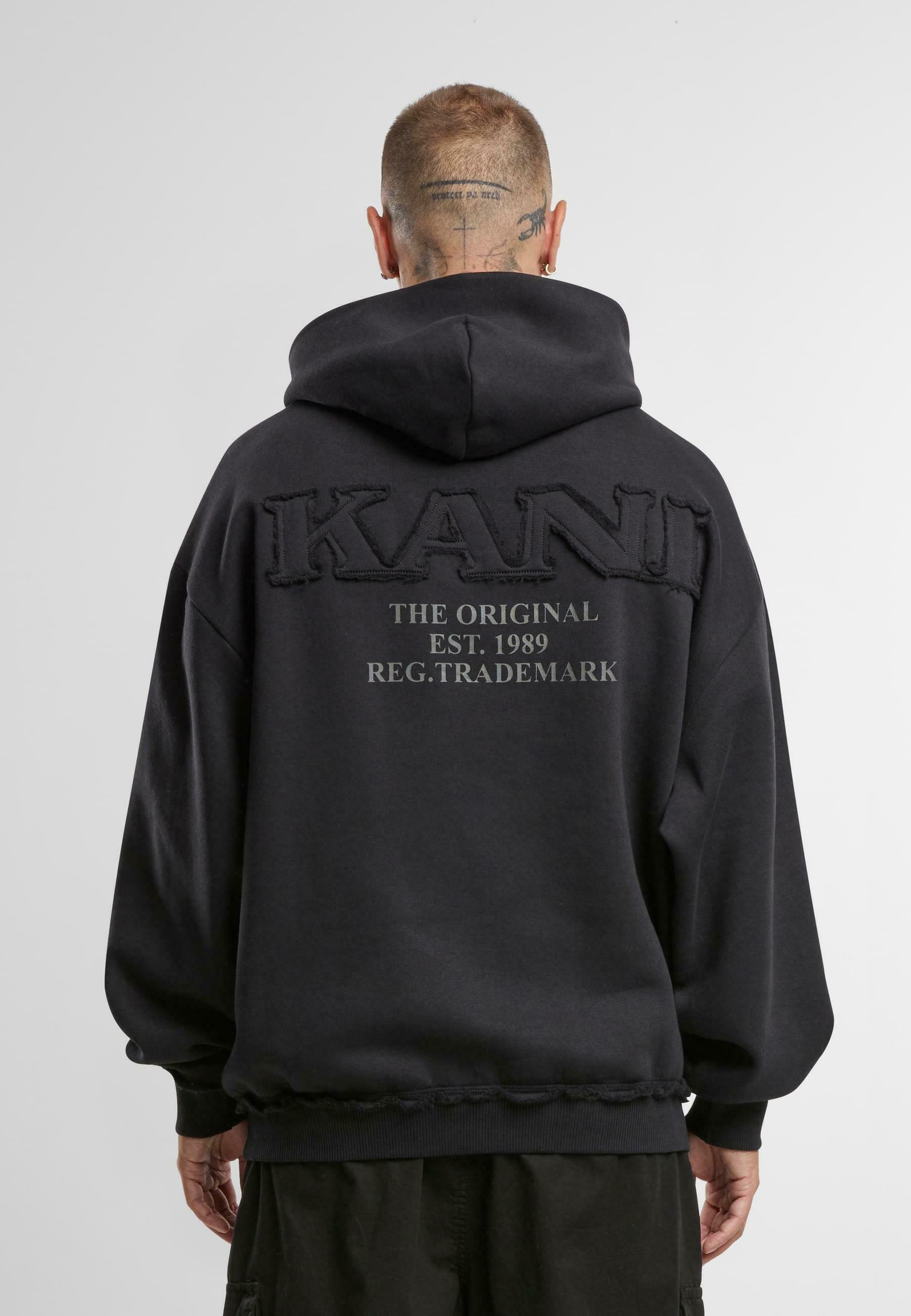 Karl Kani Hoodie - black - Zalando