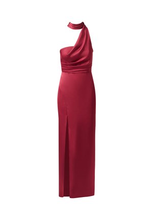 Adrianna Papell, STRETCH SATIN LONG DRESS - Gallakjole - crimson haze