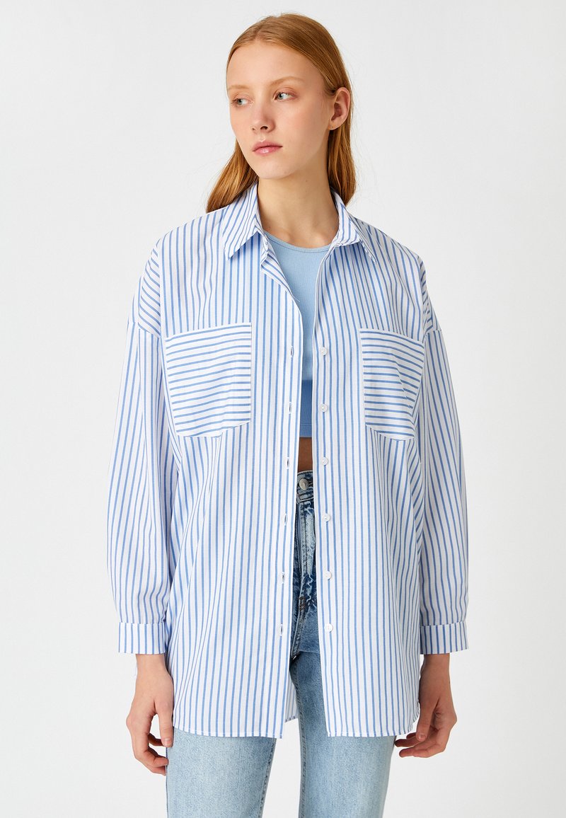 Koton Blouse lichtblauw Koton Blouse lichtblauw