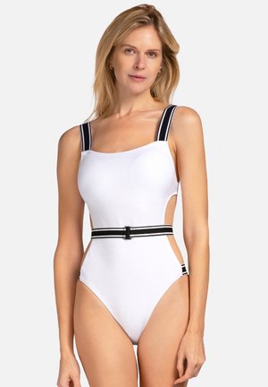 Miss Lou MONOKINI biały