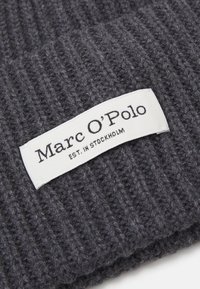 Marc O'Polo BEANIE FOLD-UP - Huer - deep grey melange