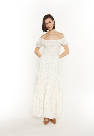 Maxi-jurk - multicolor white