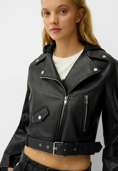 Only Bandit Lederjacke Von Only Only Bandit Faux Leather Biker