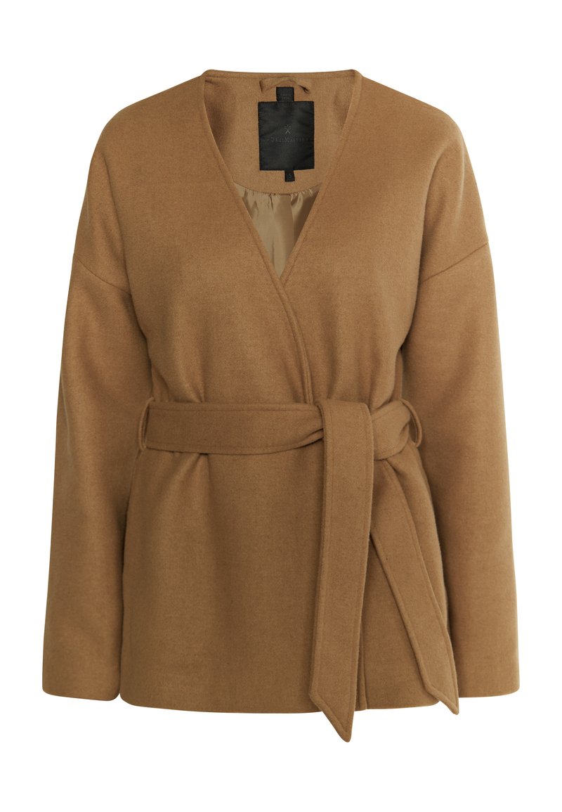 dreimaster Lichte jas zandkleur