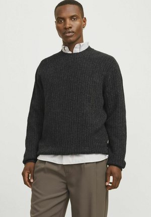 Jack & Jones PREMIUM Džemperis - dark grey melange