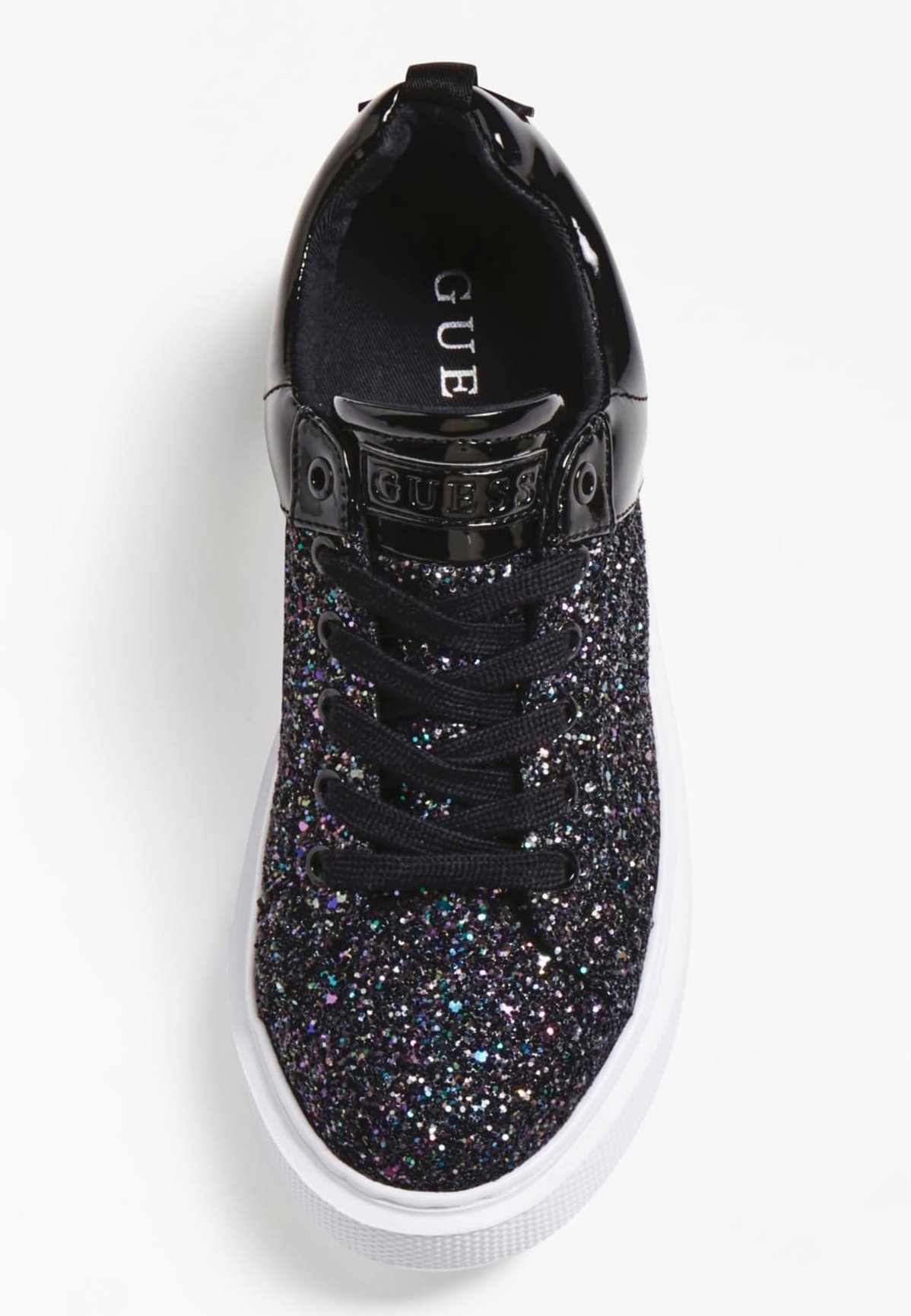 Guess HARLIA GLITTER - Sneakers laag - mehrfarbig schwarz/zwart - Zalando.be