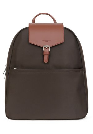 AVEC POCHE TABLETTE  POP - Rugzak - marron foncé