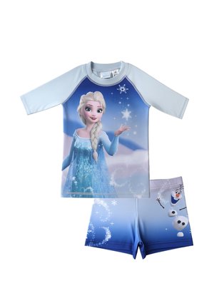 Disney FROZEN, SET - Swimsuit - blau