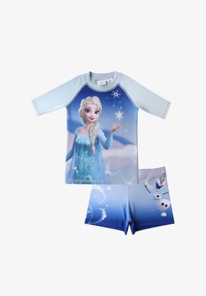 Disney FROZEN, SET - Swimsuit - blau