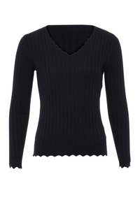 CO-BRANDED WITH SIDONA - Strickpullover - schwarz