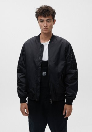 BASIC - Bombertakki - mottled black