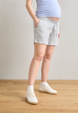 VMMBERTA LONG - Shorts - snow white/china blue