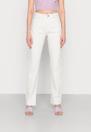ORIGINAL SLIT - Džíny Straight Fit - antique white