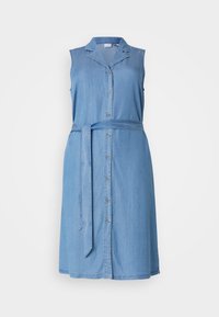 VMCBREE SHIRT DRESS - Dongerikjole - medium blue denim