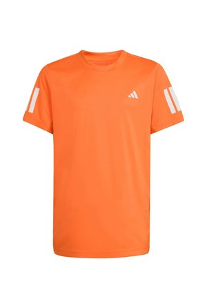 3-STRIPES TEE - Športové tričko - pure orange