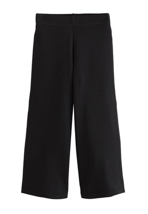 PULL-ON RICH STRETCH WIDE LEG - Trainingsbroek - black