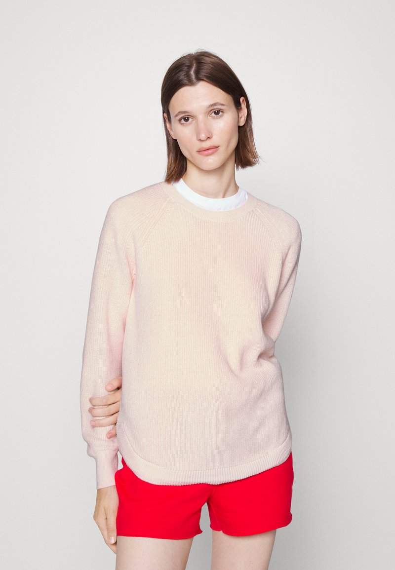 Damen Strickjacken | GAP CURVE HEM CREW Strickpullover milkshake pink/pink - KF44385 Damen Strickjacken | GAP CURVE HEM CREW Strickpullover milkshake pink/pink - KF44385