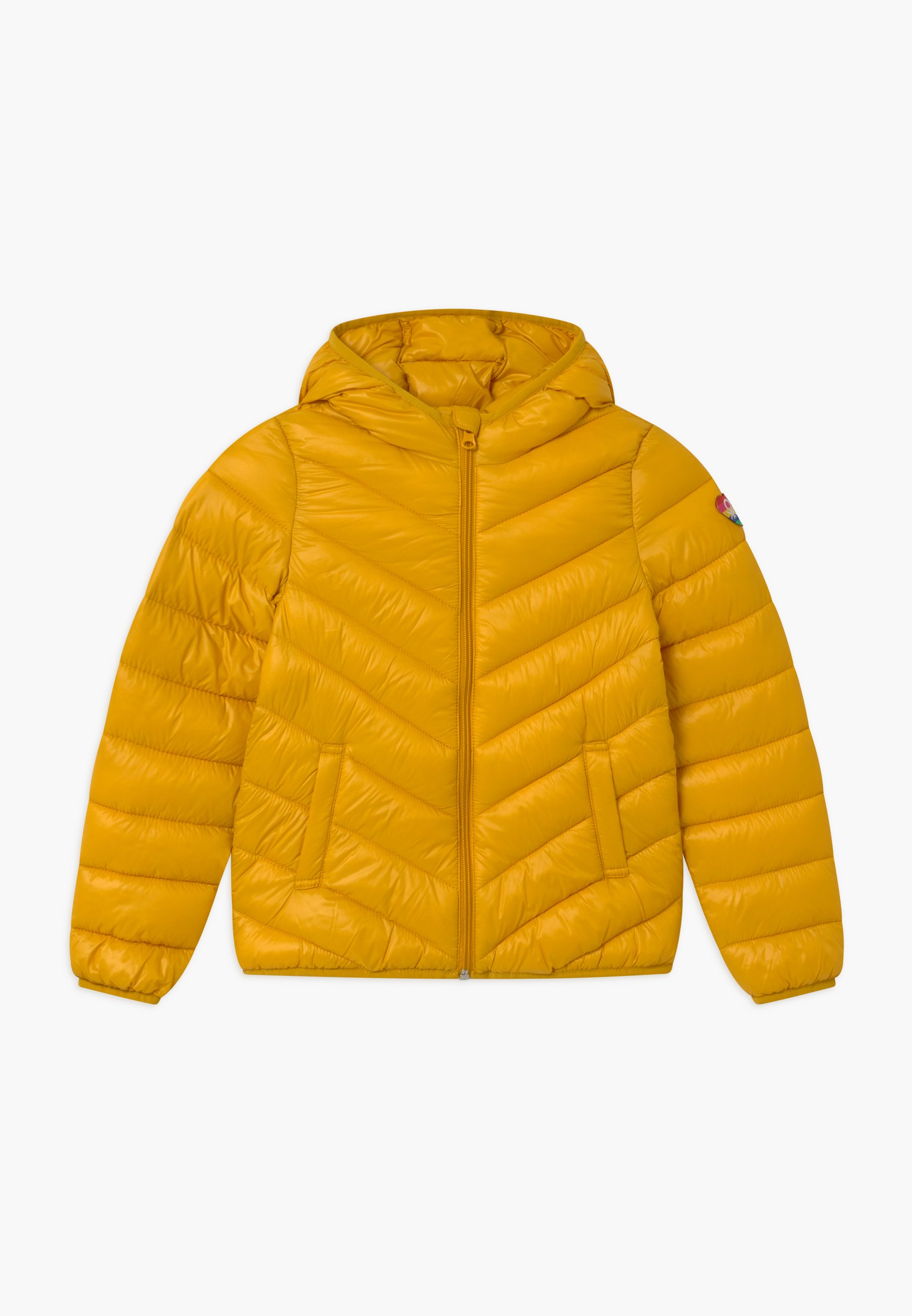 BASIC GIRL Winterjas yellow BASIC GIRL Winterjas yellow