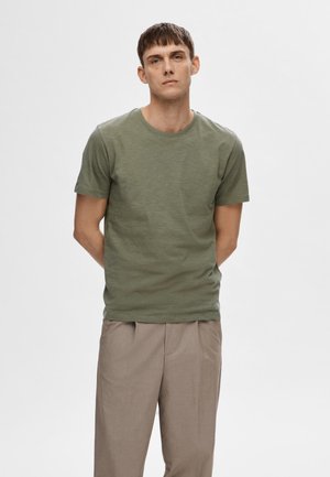 SS O-NECK NOOS - T-Shirt basic - vetiver