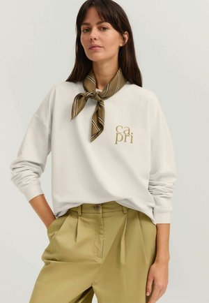 Sweatshirt - ecru