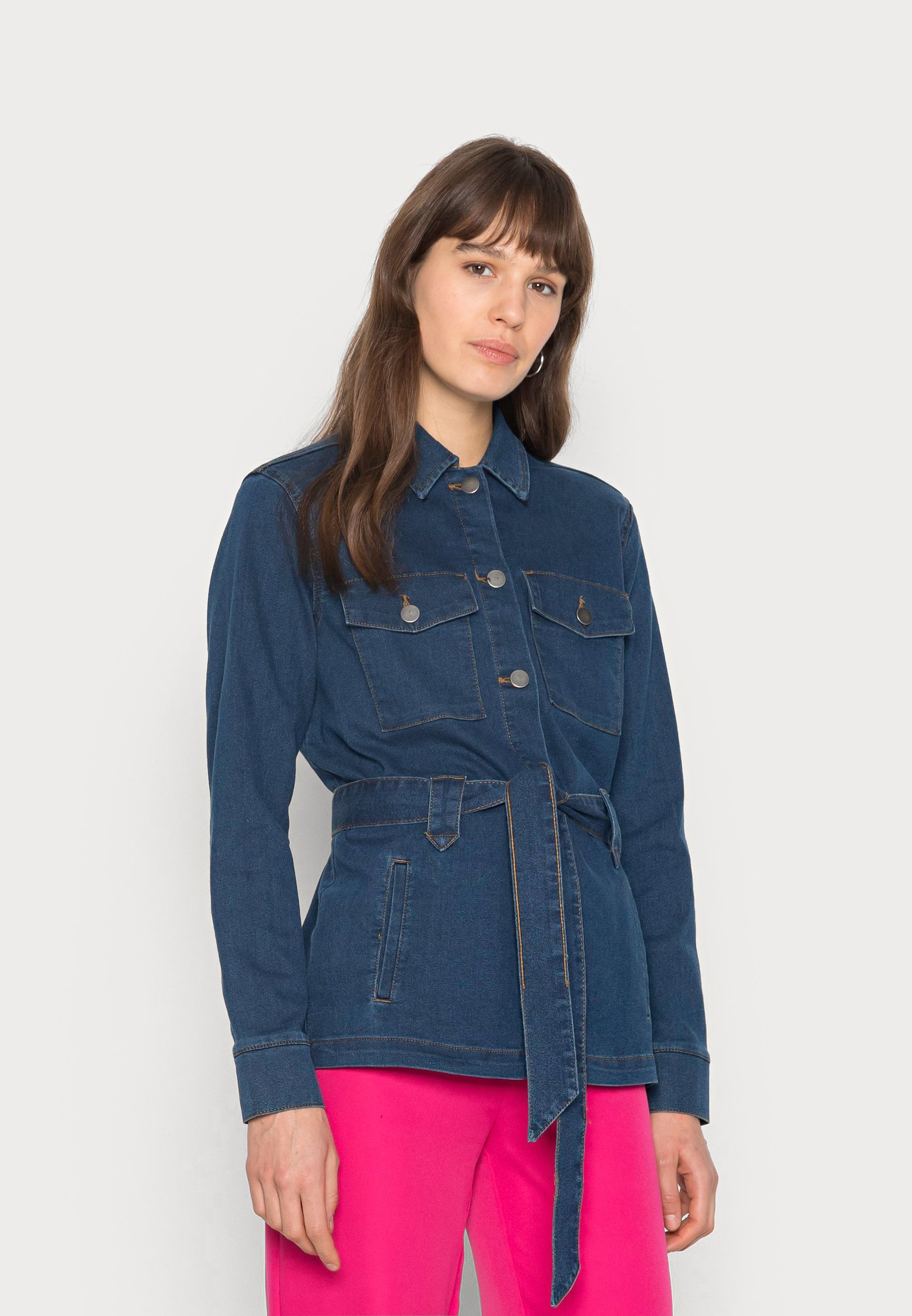 Vila VIHELMI ANA JACKET - Denim jacket 