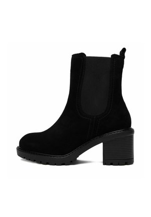 Lasocki, LASOCKI ANKLE BOOTS WOMEN'S BLACK 5907964498285 - Platform ankle boots - black