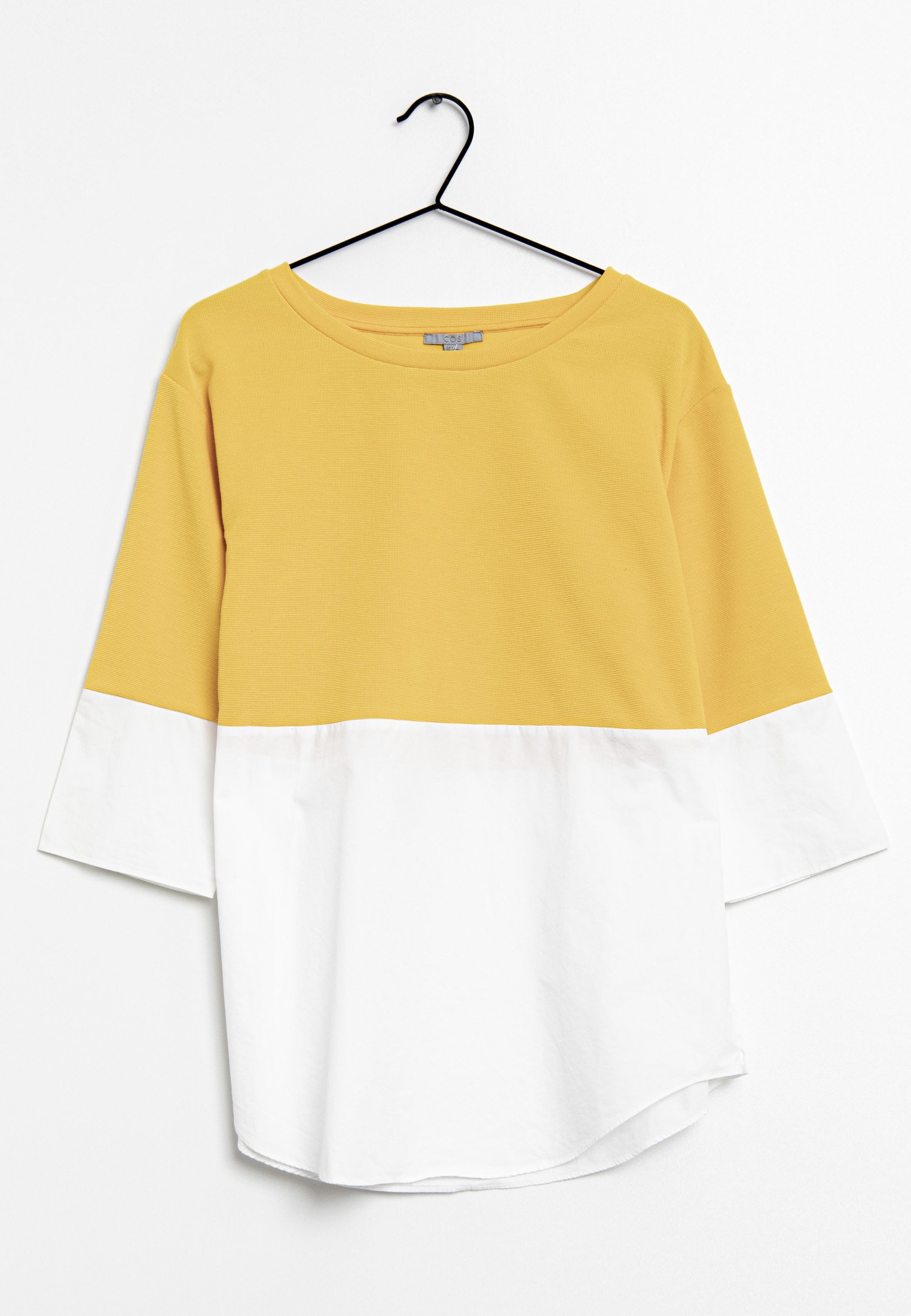 Cos Clothing Cos Yellow Top COS Long Sleeved Top Yellow (Pre-owned)