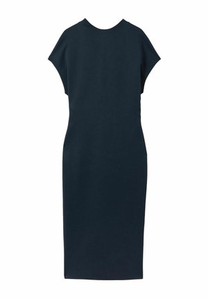Reiss REGULAR FIT - TASHA RUCHED BODYCON MIDI - Etuikjole - navy