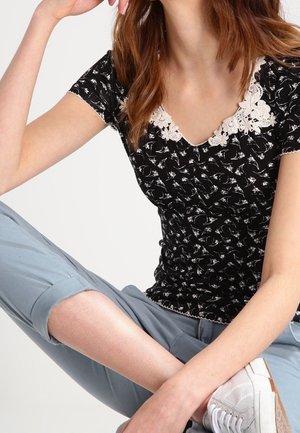 T-shirt print - black