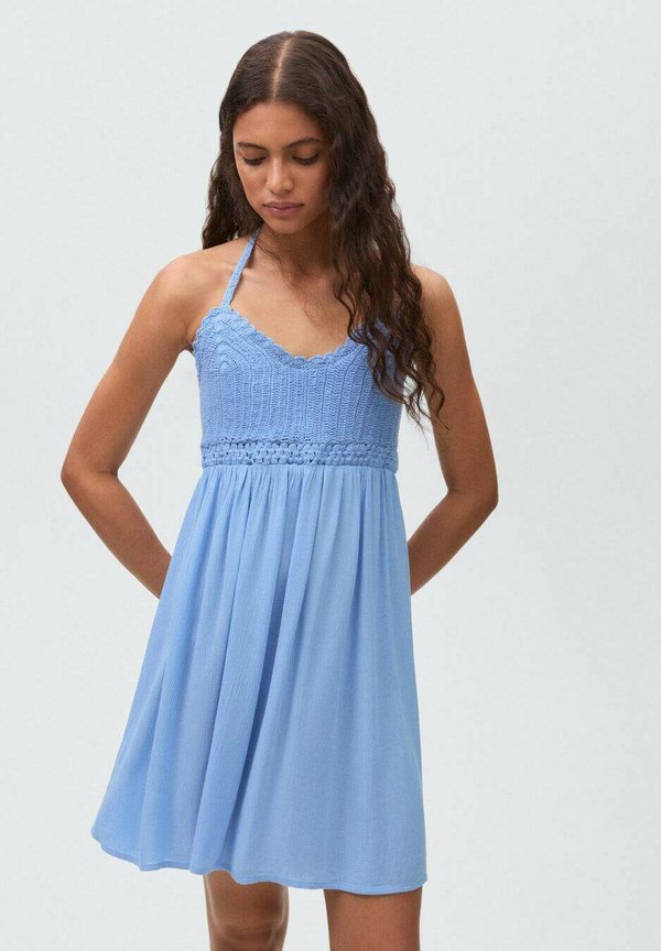 Freizeitkleid - hemelsblauw