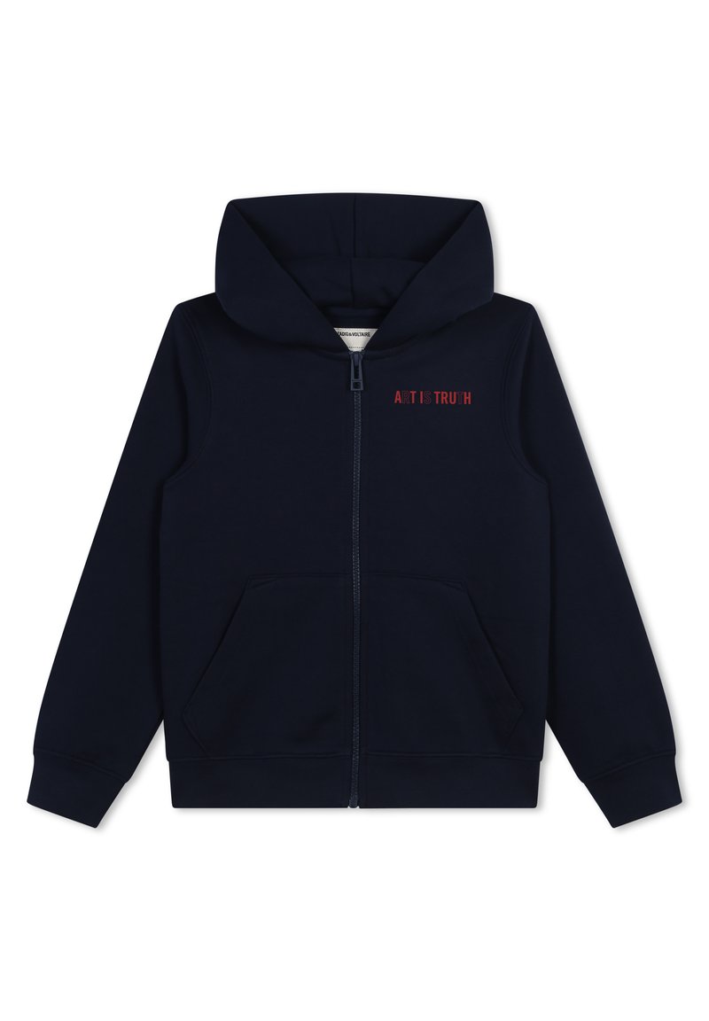 Zadig & Voltaire Sweater met rits blauw Zadig & Voltaire Sweater met rits blauw