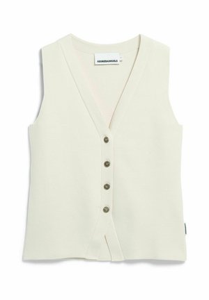 ARMEDANGELS, ARMEDANGELS COMPACT BUTTONED - Weste - oatmilk