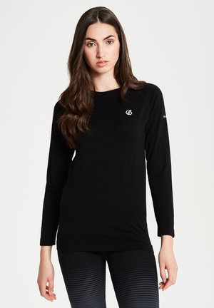 Long sleeved top - black