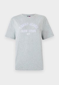 RELAXED VARSITY TEE - T-shirts med print - grey