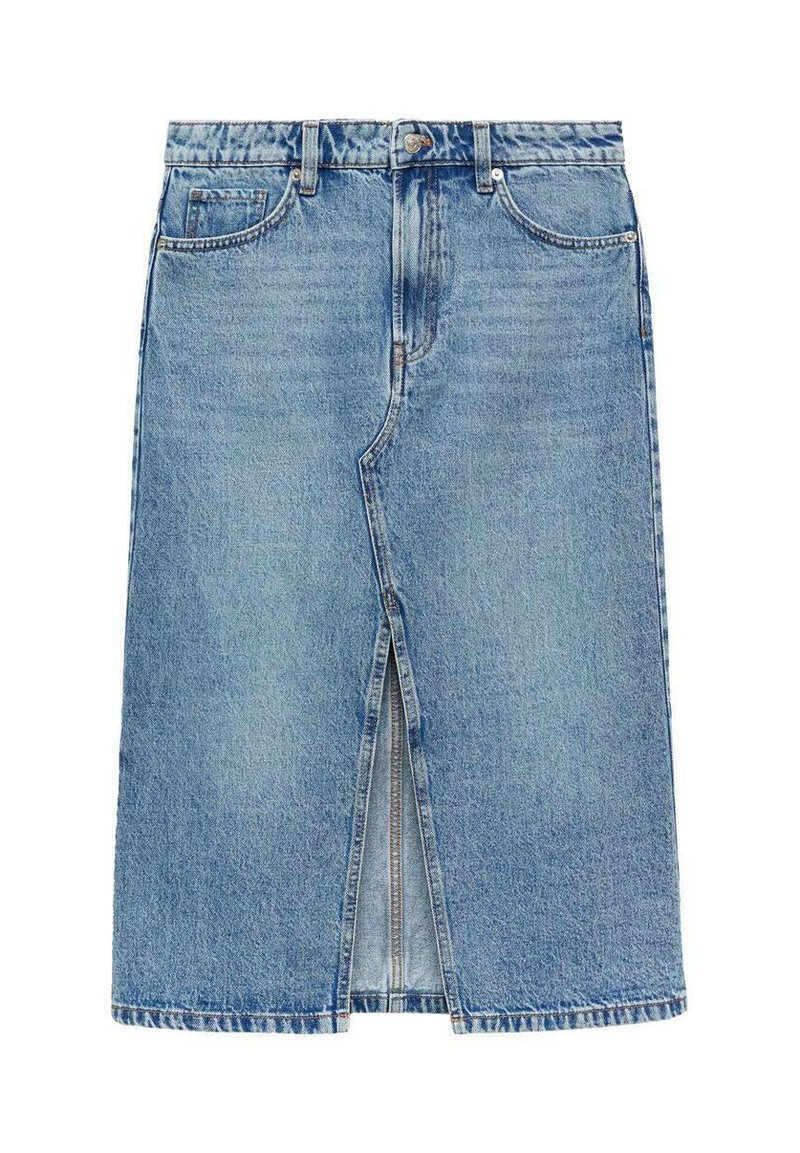 Mango A-lijn rok - blue/blauw - Zalando.be