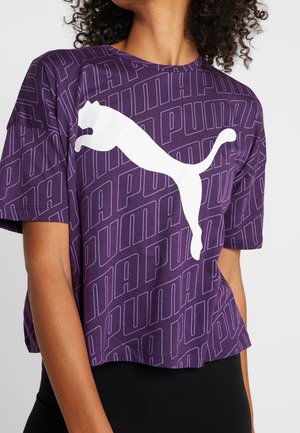 T-Shirt print - purple
