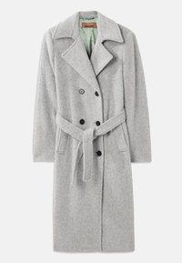 Palton clasic - pearl grey melange