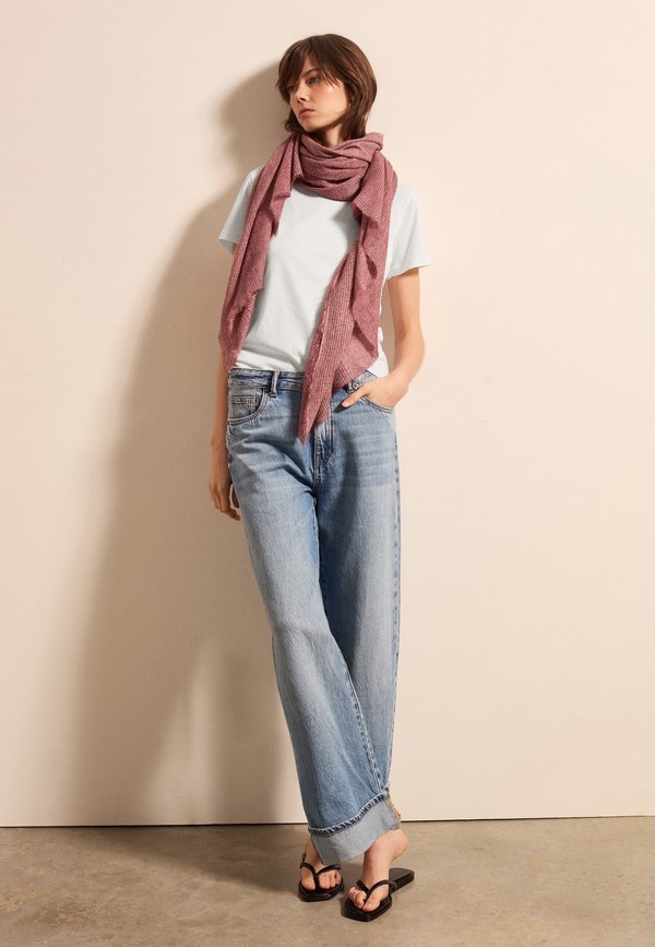 WITH FRINGING - Schal