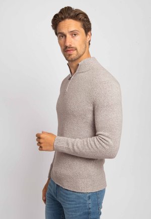 Suitable, Jumper - taupe bruin